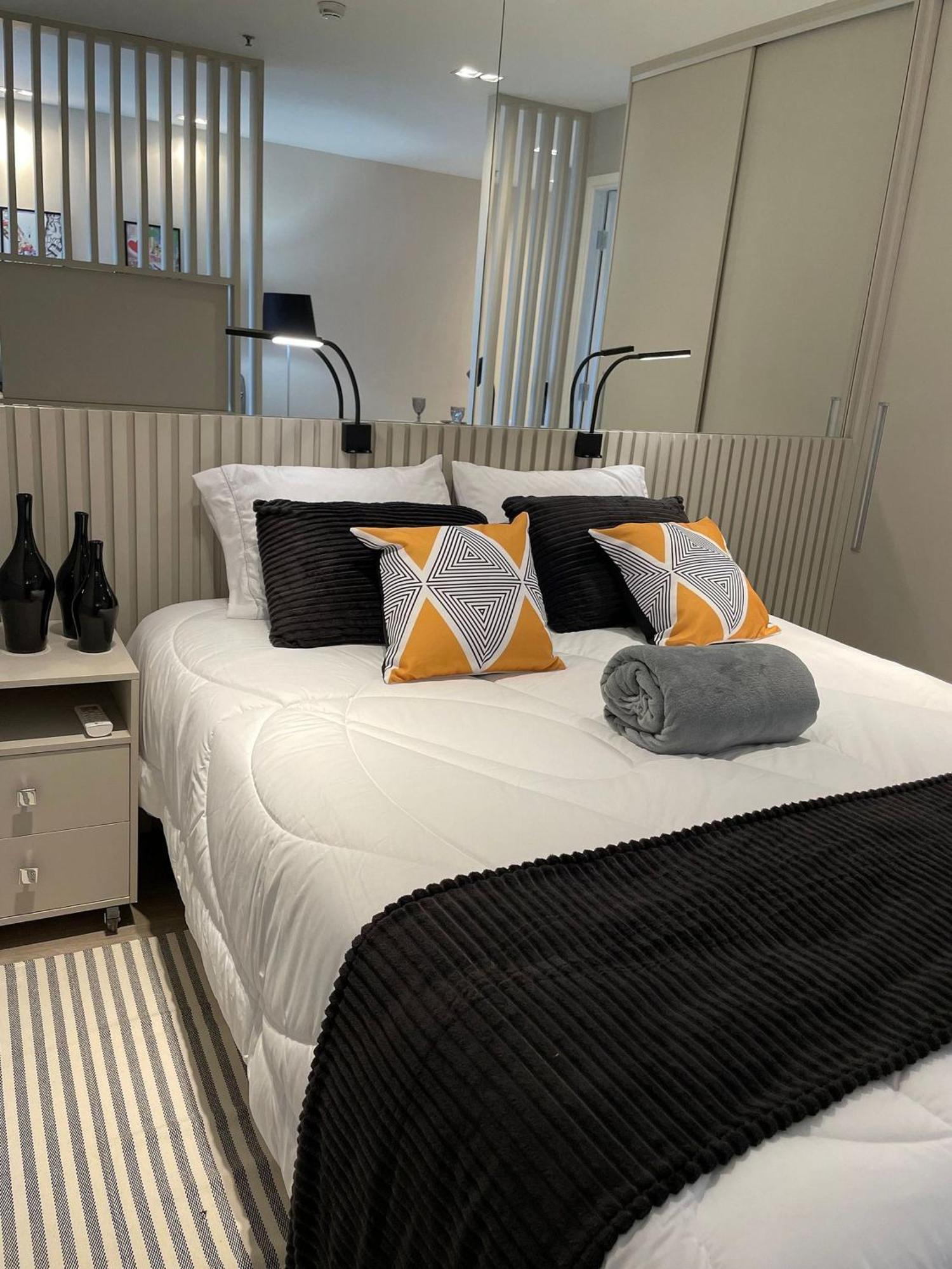 Apartamento Morada Deluxe Olimpia - Flat Em Moderno Em Bairro Nobre *