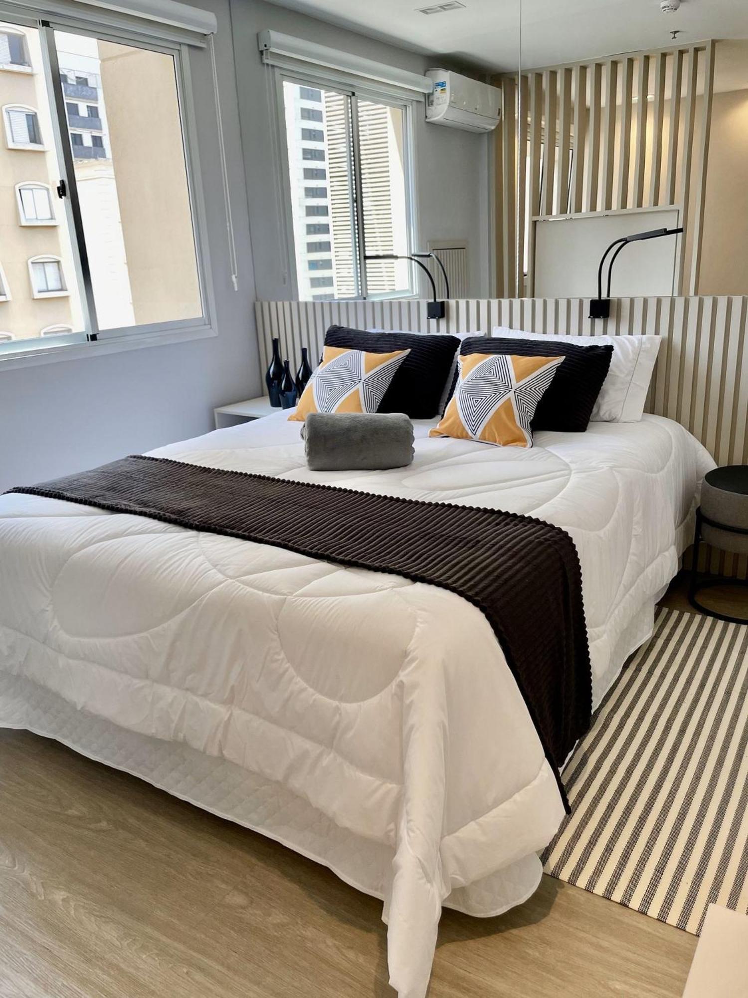 Morada Deluxe Olimpia - Flat Em Moderno Em Bairro Nobre Apartamento *